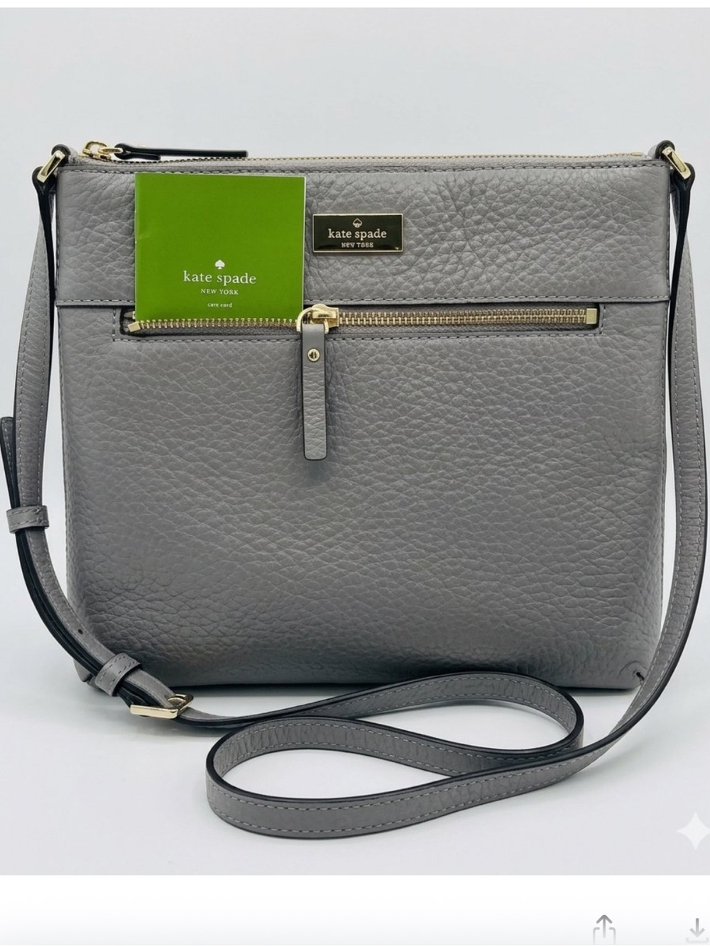 kate spade  New York Prospect Place Rima Crossbody Soft Chunky Pebbled Leather